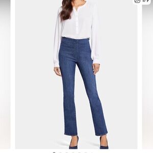 NYDJ Decker Pull On Slim Bootcut Jean Spanspring Denim Size 1X Petite NWT